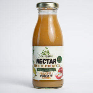 Nectar din mere, pere și mentă Youmami